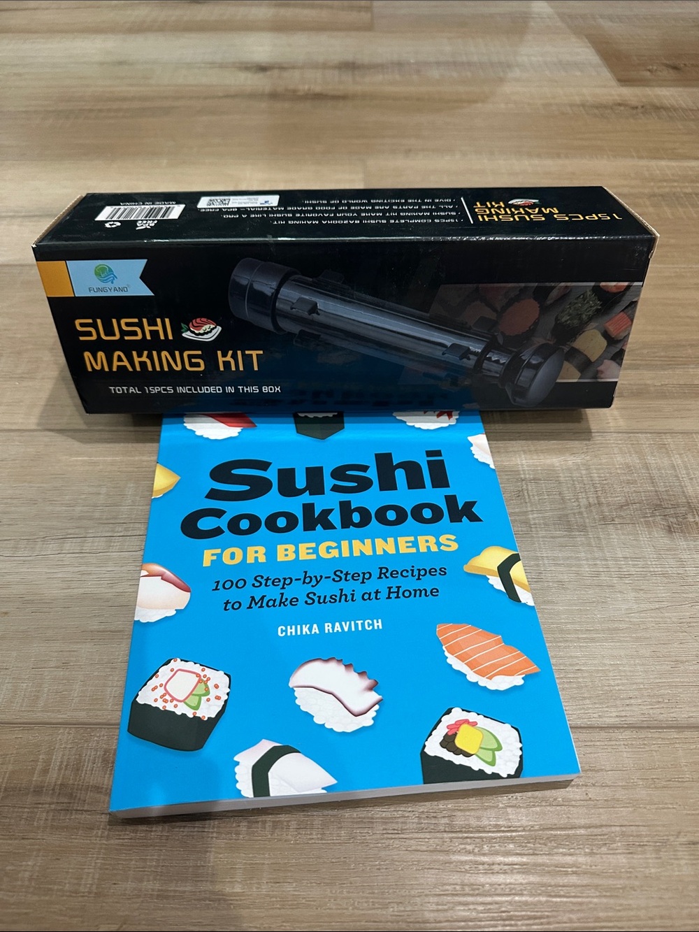 Sushi Cookbook for Beginners + Sushi Making Kit